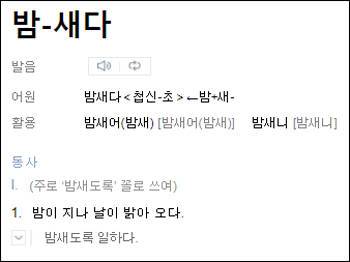 물이 새다 세다 맞는 표현과 기억하는 법 밤 새다
