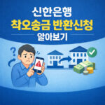 신한은행 착오송금 반환신청 알아보기 대표 썸네일