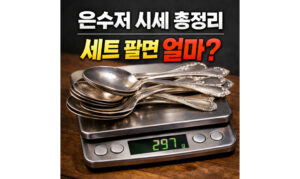 Read more about the article 은수저 시세 총정리! 세트 팔때 가격, 세척방법은?