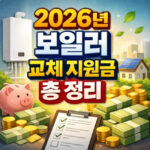 2026년 보일러 교체 지원금 60만원 신청방법 대표 썸네일