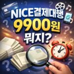 nice결제대행 9900원 어디서 결제됐는지 조회 대표 썸네일