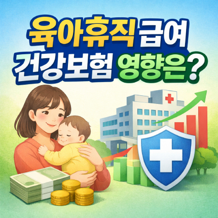 육아휴직 급여 66 부모특례 건강보험 영향 총정리 썸네일