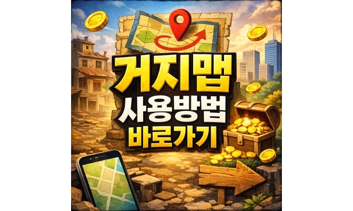 Read more about the article 거지맵 지도 보는 법! 후기 작성까지 사용방법