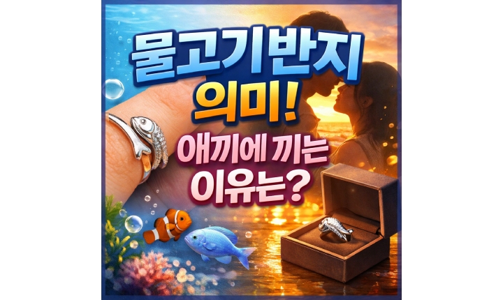 Read more about the article 물고기반지 의미 애끼 오른손 왼손 차이 정리