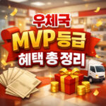 우체국 mvp 등급 혜택 고객 선정 기준 vip 대표 썸네일
